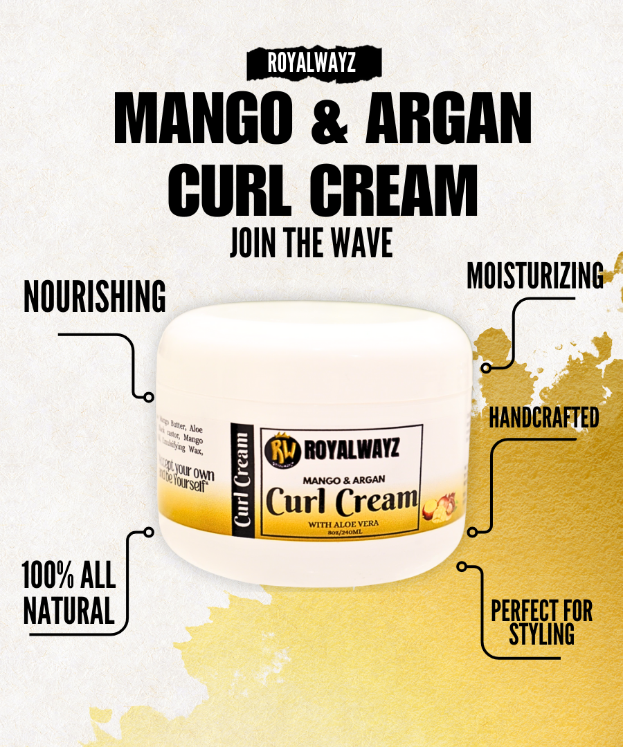 Mango & Argan Curl Cream