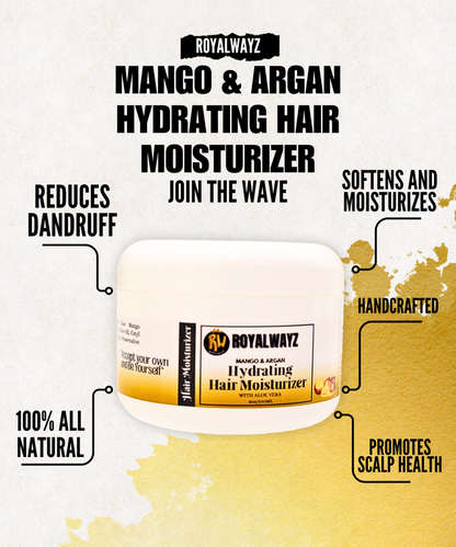 Mango & Argan Hydrating Hair Moisturizer