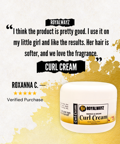 Mango & Argan Curl Cream