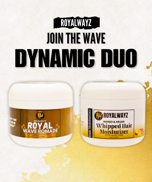 Dynamic Duo: Mango Whipped Hair Moisturizer & Royal Wave Pomade